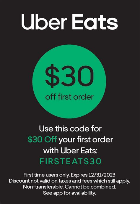 promo code for uber eats 2024